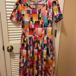 LuLaRoe Dress, like new, size M. Disney.